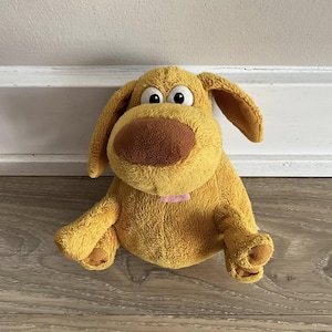 Disney Pixar UP Plush Doug Dog Stuffed Animal Toy Snap Toys 7&quot;