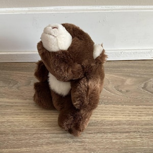 GUND 7” Snuffles Brown Teddy Bear Stuffed Toy Animal Vintage 1980 Made in Korea