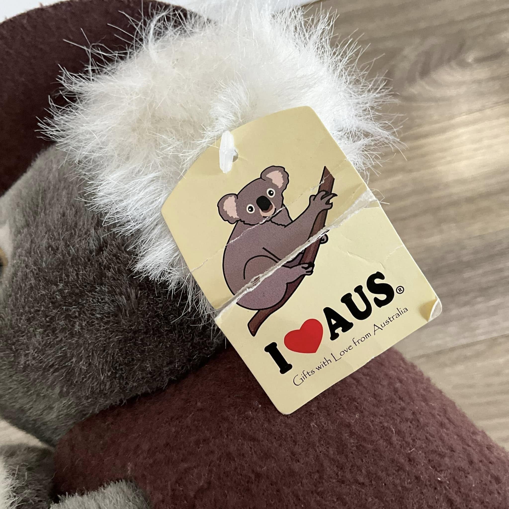 ヴィンテージ テディ フレンズ コアラと赤ちゃんのぬいぐるみ