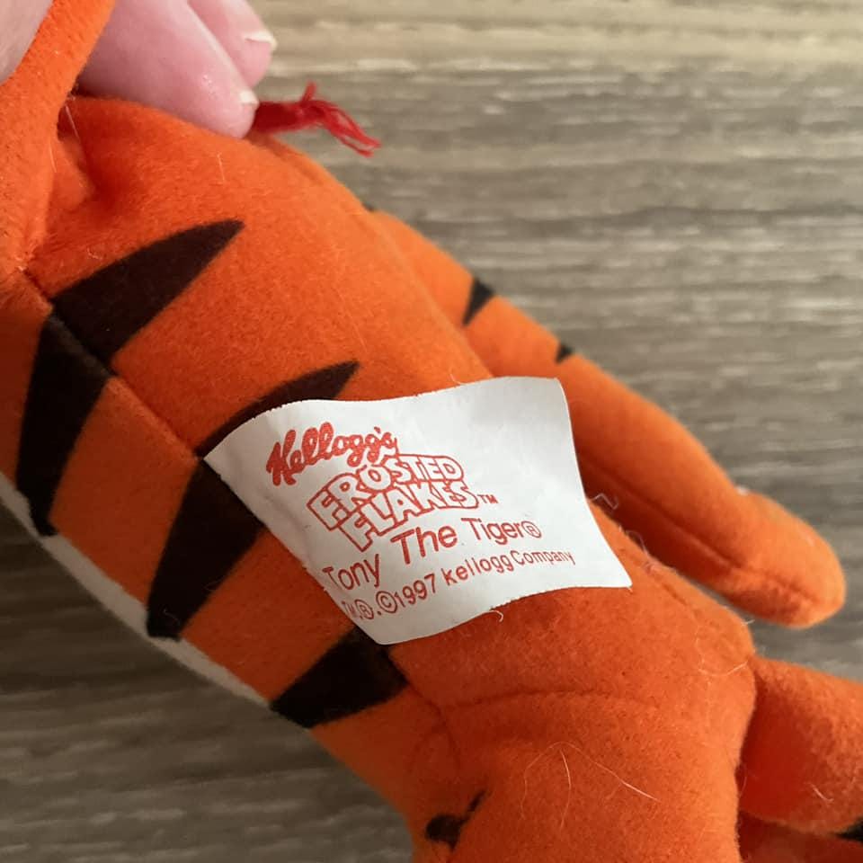 Peluche Tony Le Tigre – Kellogg’s Frosties – 12 Pouces – Supremia 1990 – Vintage