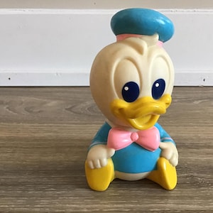 Vintage Disney Gummifiguren Baby Donald Duck von 1984