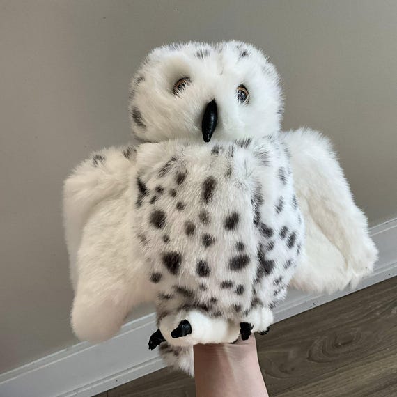 フォークマニス フクロウのハンドパペット ぬいぐるみ - Etsy 日本