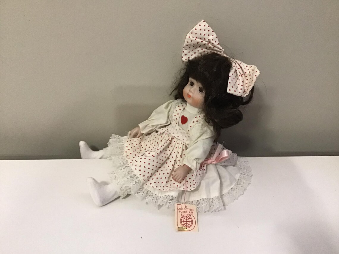 Vintage Collectible Porcelain Doll Made in Taiwan Etsy