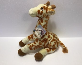 Jirafa de peluche de 30 cm, colección de regalo