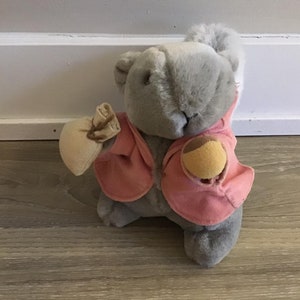 Eden Toys Gray Squirrel Stuffed Animal Plush Toy 7.5"
