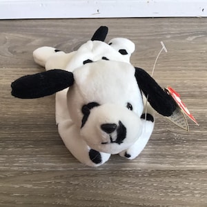 Ty Beanie Baby “Dotty” the Dalmatian Dog Stuffed Animal Toy 8.5&quot;