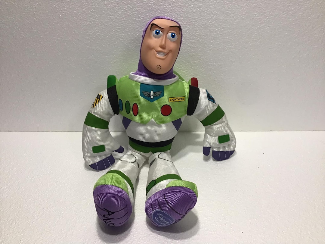 Buzz Lightyear Disney Store Exclusive Toy Story Plush Stuffed Doll 17 ...