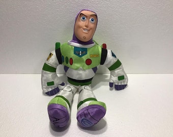 Buzz Lightyear Disney Store Exclusive Toy Story Plush Stuffed Doll 17" Andy
