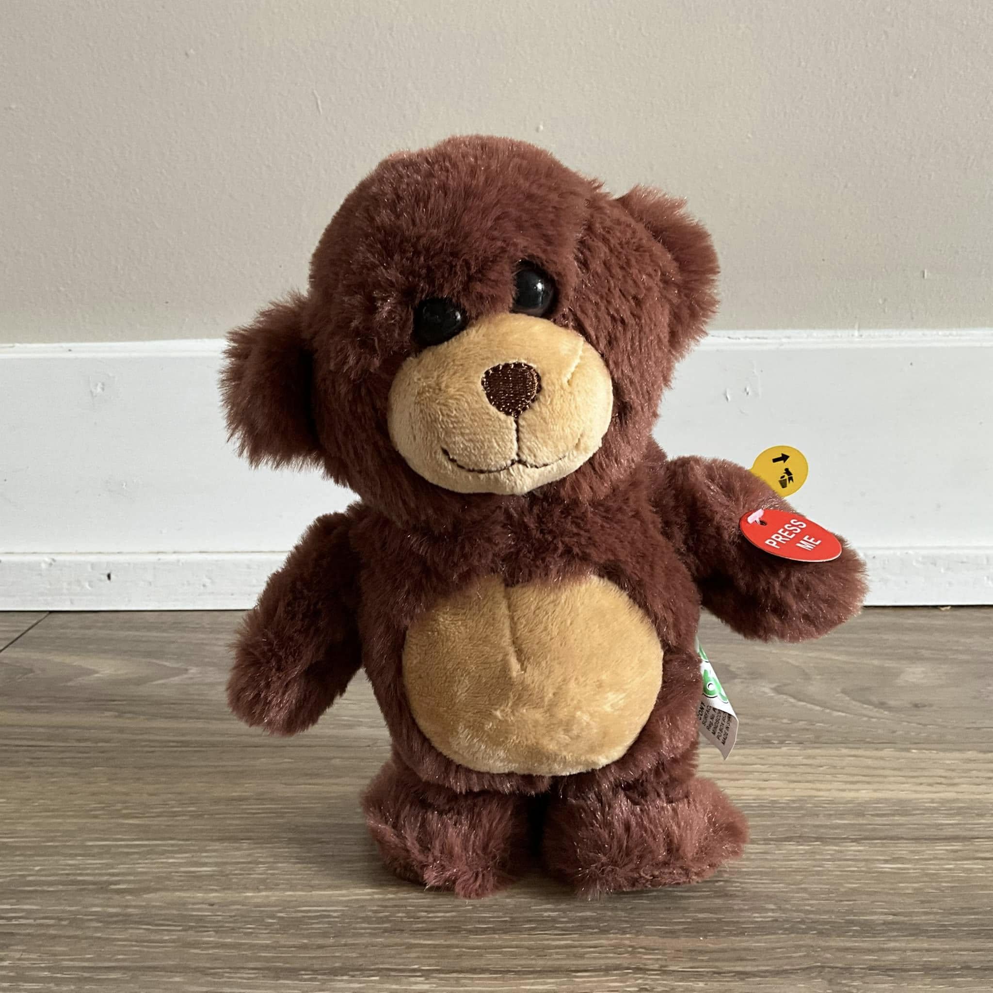 Vintage Babble Budz Brown Teddy Bear: Voice Recording Toy - Etsy