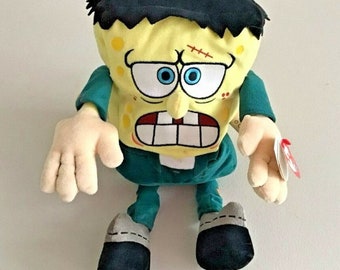 スポンジボブ　ぬいぐるみ　Ty ty Ty フランケンシュタイン スポンジ・ボブ ぬいぐるみ (12 インチ
