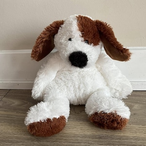 GANZ Heritage Collection Dog Plush White Brown