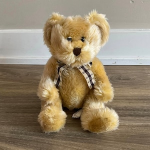 Russ Berrie Kipling the Teddy Bear Stuffed Animal Toy Plush 8.5"