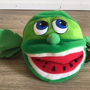 Garden Babies Collection 1998 Wally the Watermelon Stuffed Plush Toy 5&quot;