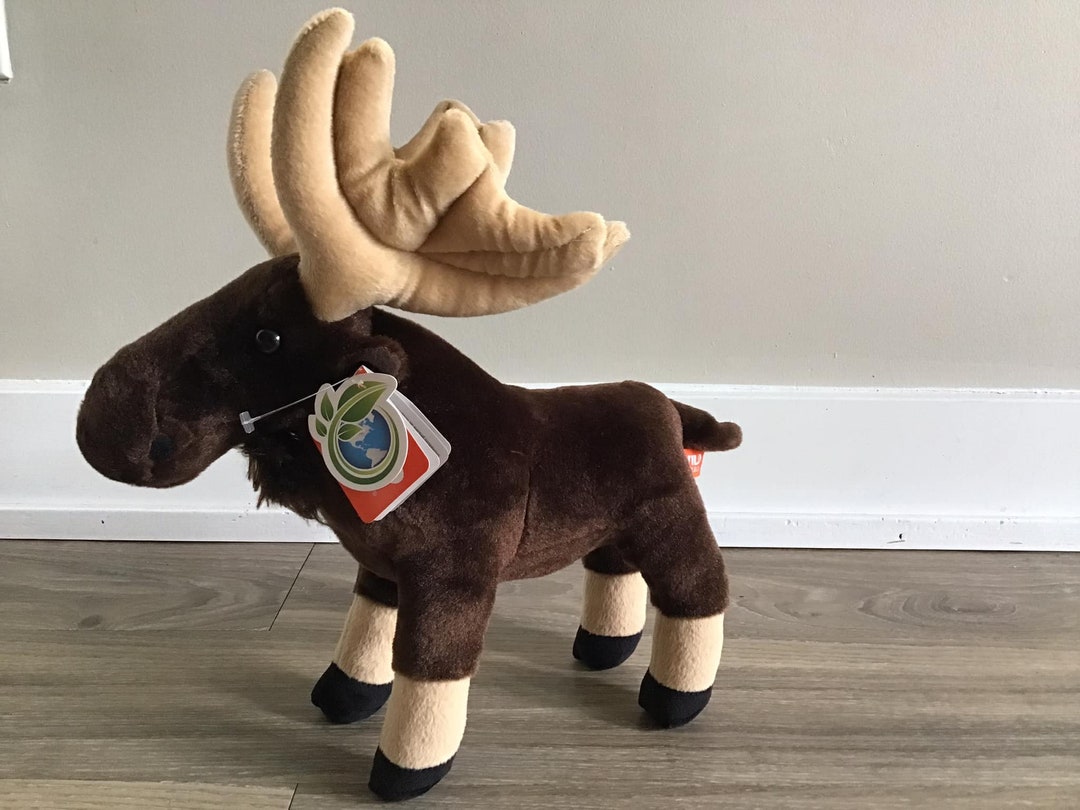 Wild Republic Moose Stuffed Animal Toy Plush 12 - Etsy