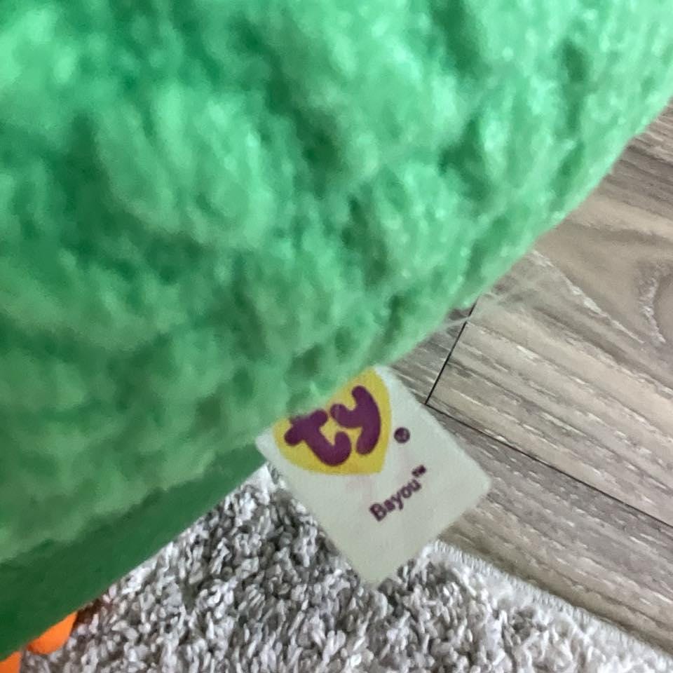 Ty Beanie Ballz「バイユー」ワニぬいぐるみボール 12インチ - Etsy 日本