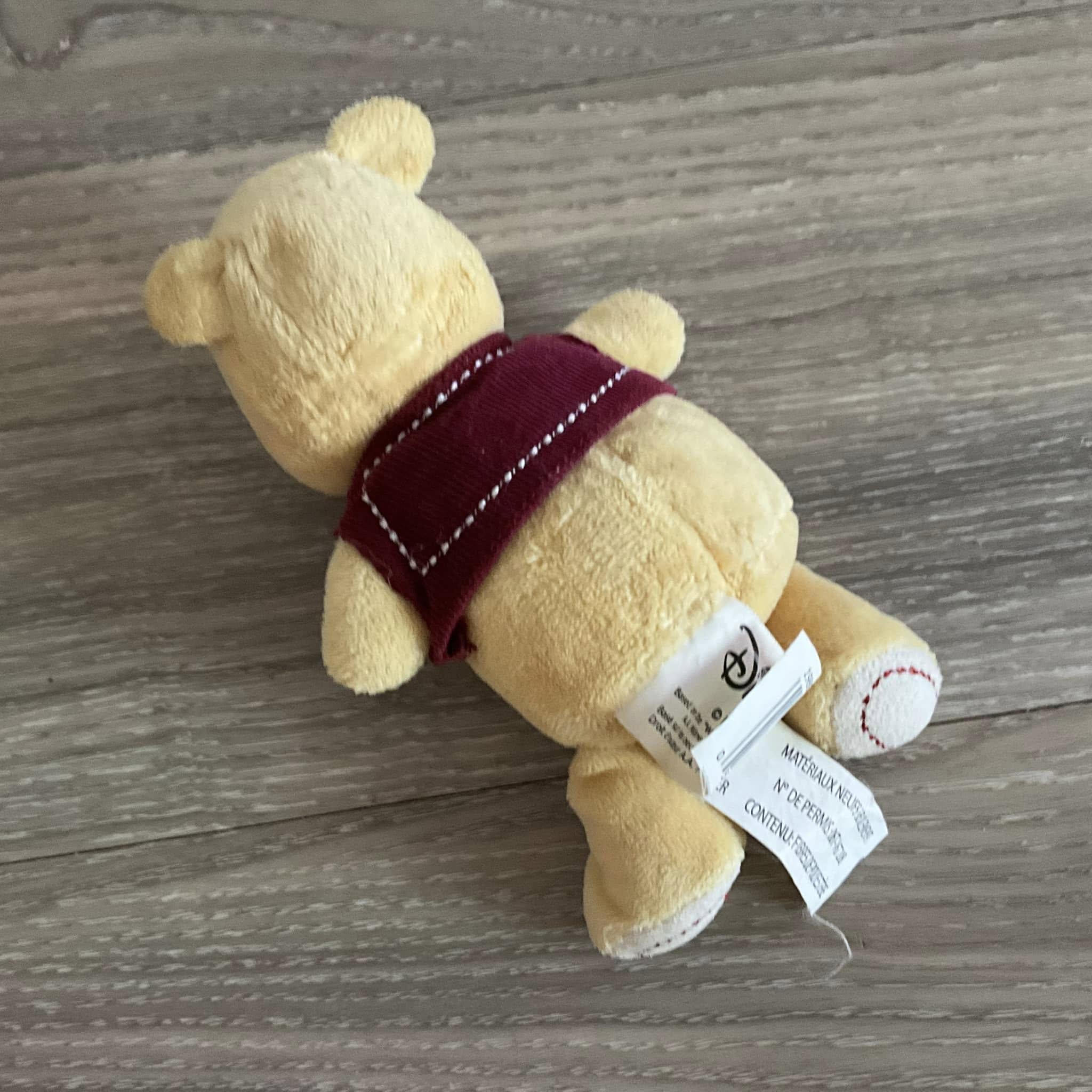 レトロディズニーベビーくまのプーさんソフトぬいぐるみビーンバッグ