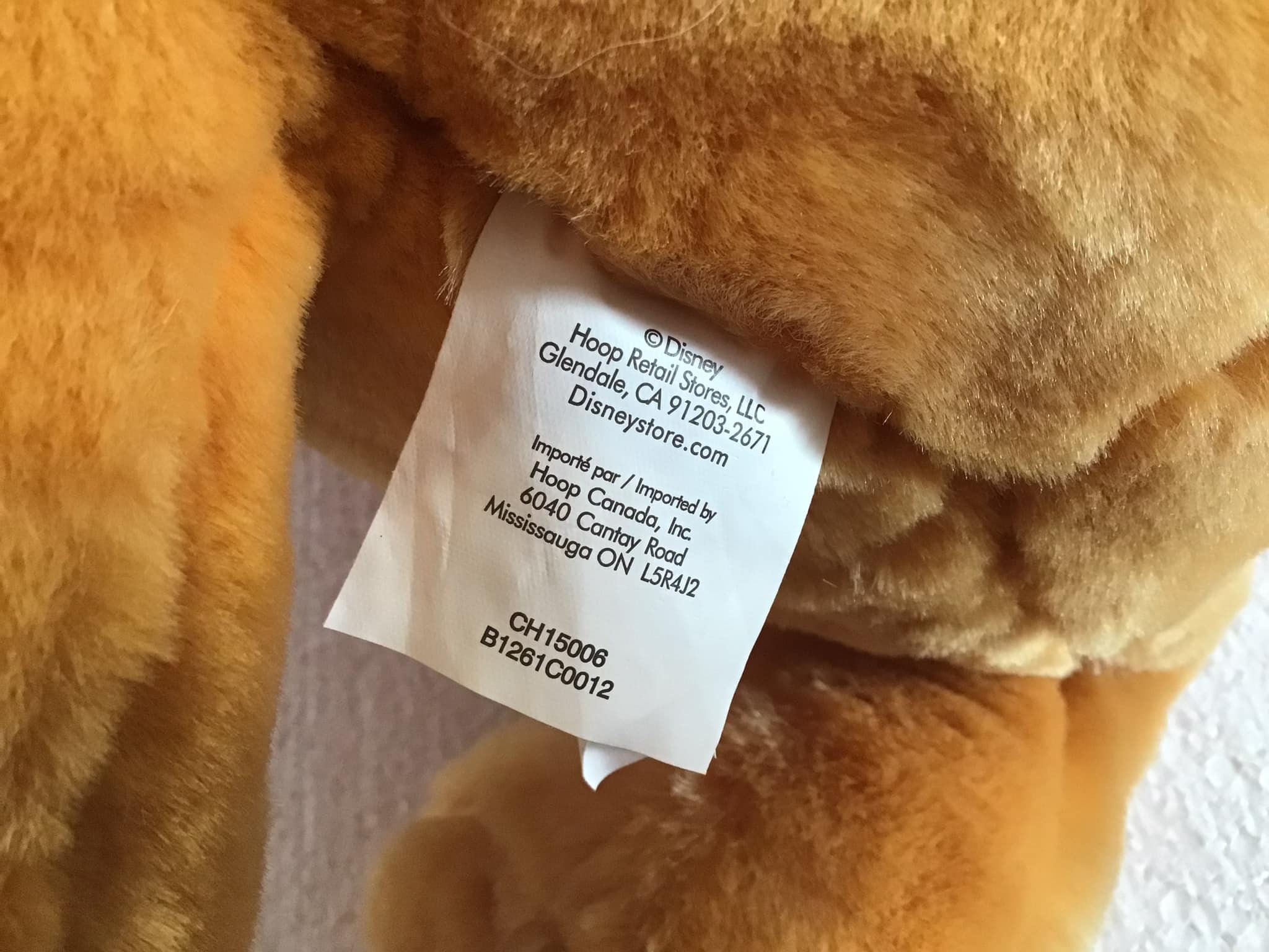 Disney store best sale teddy bears