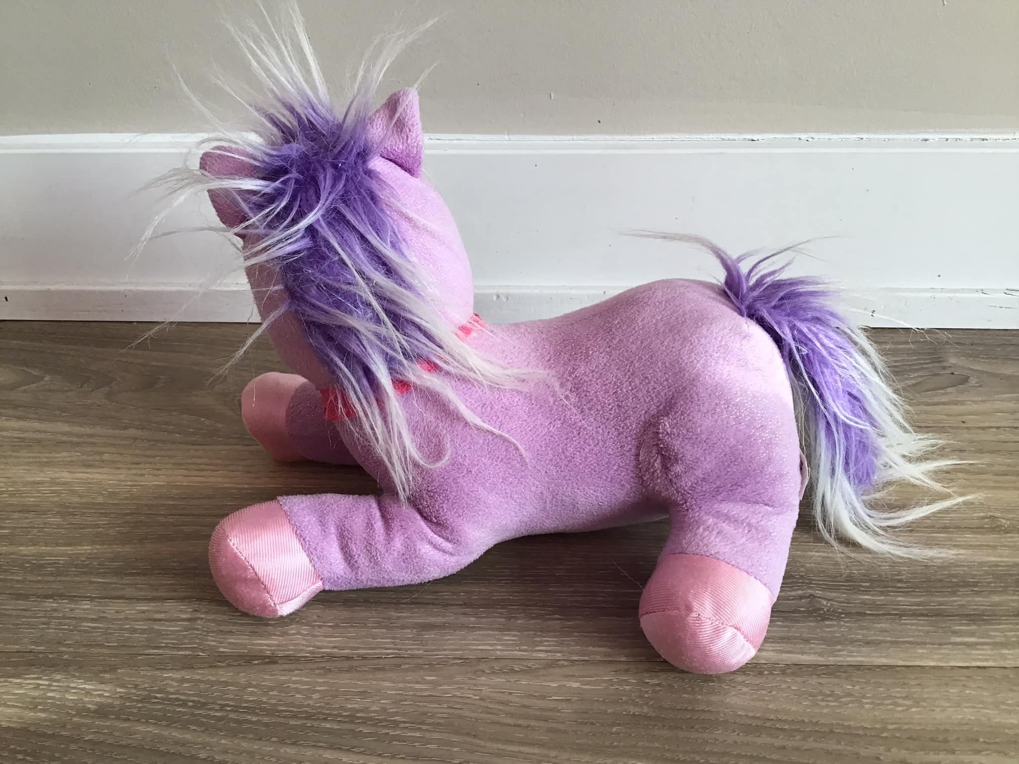 ポニーサプライズ パープル ピンク 馬 子馬 ぬいぐるみ - Etsy 日本