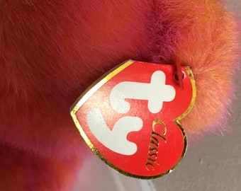J-FRIENDR    2000-2001   限定   ベアー    赤 Ty 2001 Classic Collection Rouge the Teddy Bear Stuffed