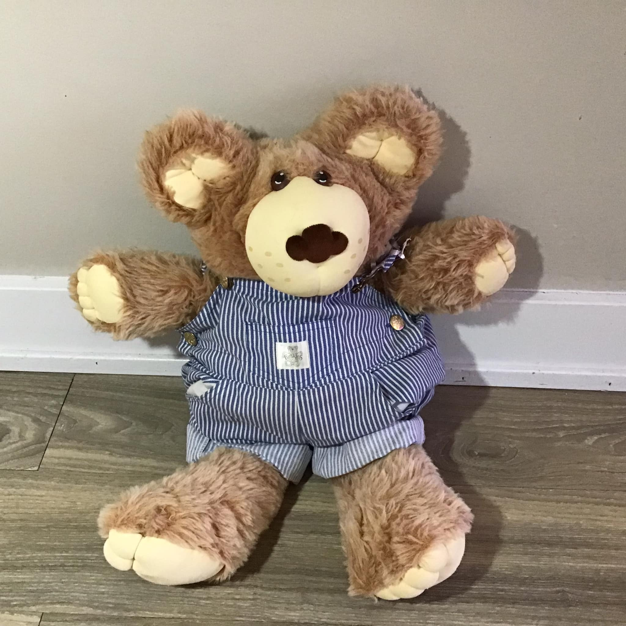 ロンパース・カバーオール HYSTERICMINI teddy 2WAYALL Vintage 80s Furskin Dudley Bear 22 Inch Plush Xavier Roberts