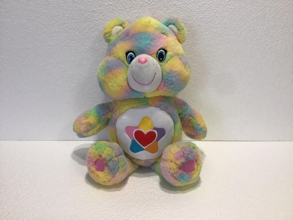 2016 CARE BEARS Cousins True Heart Rainbow Plush Bear Etsy