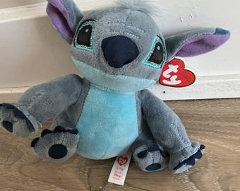 Gracias Lilo Stitch Disney 6 "Peluche Sparkle Beanie Babies Animal de peluche