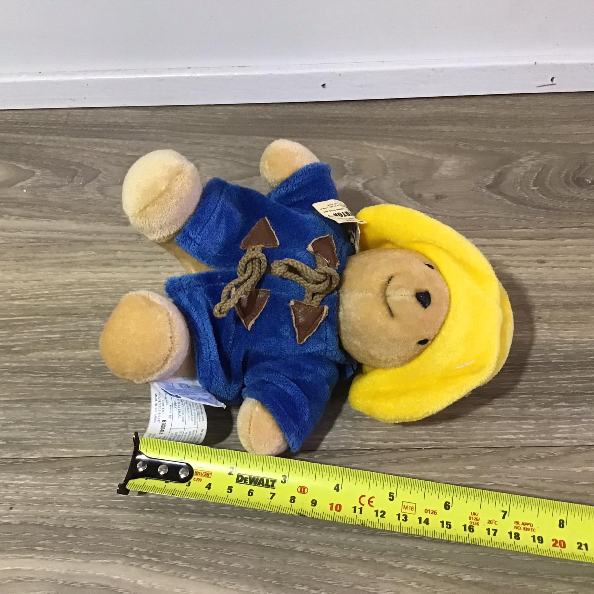 【希少】Eden Toys PADDINGTON パディントンベア ヴィンテージ Vintage Eden Toys Paddington Bear Plush Stuffed Animal with