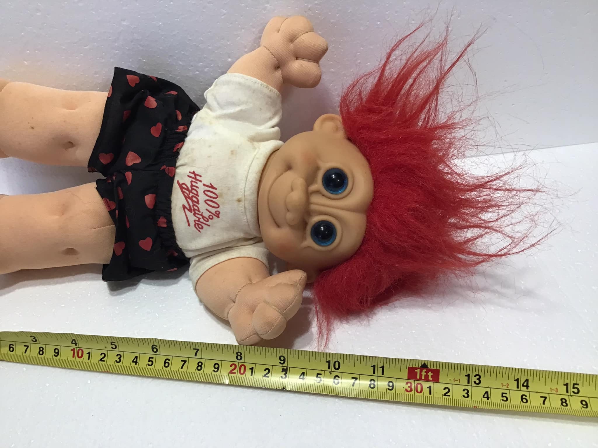 ヴィンテージ トロール おもちゃ人形 赤髪 - Etsy 日本