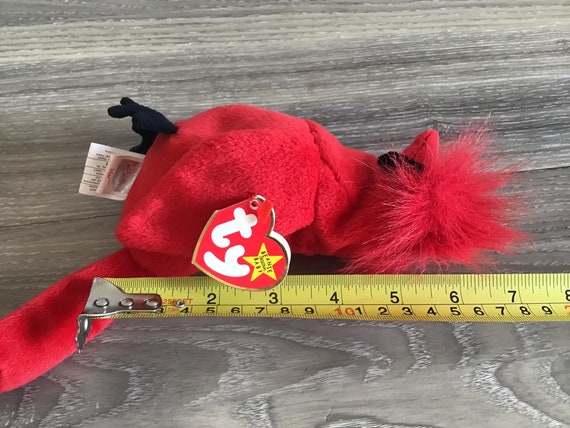 Red bird beanie baby sale
