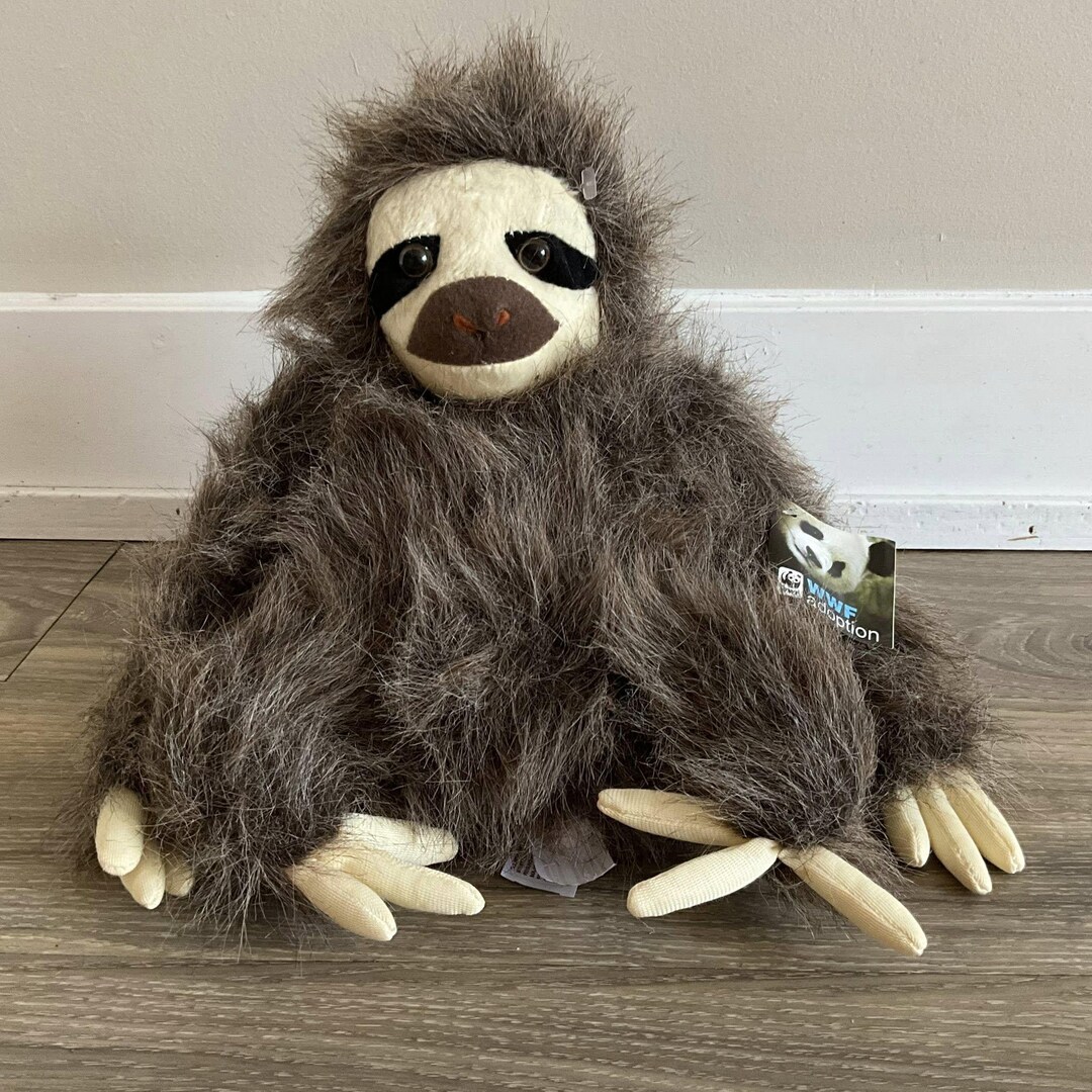 Wwf Sloth WWF World Wildlife Fund 2015 Plush Three Toed Sloth - Etsy