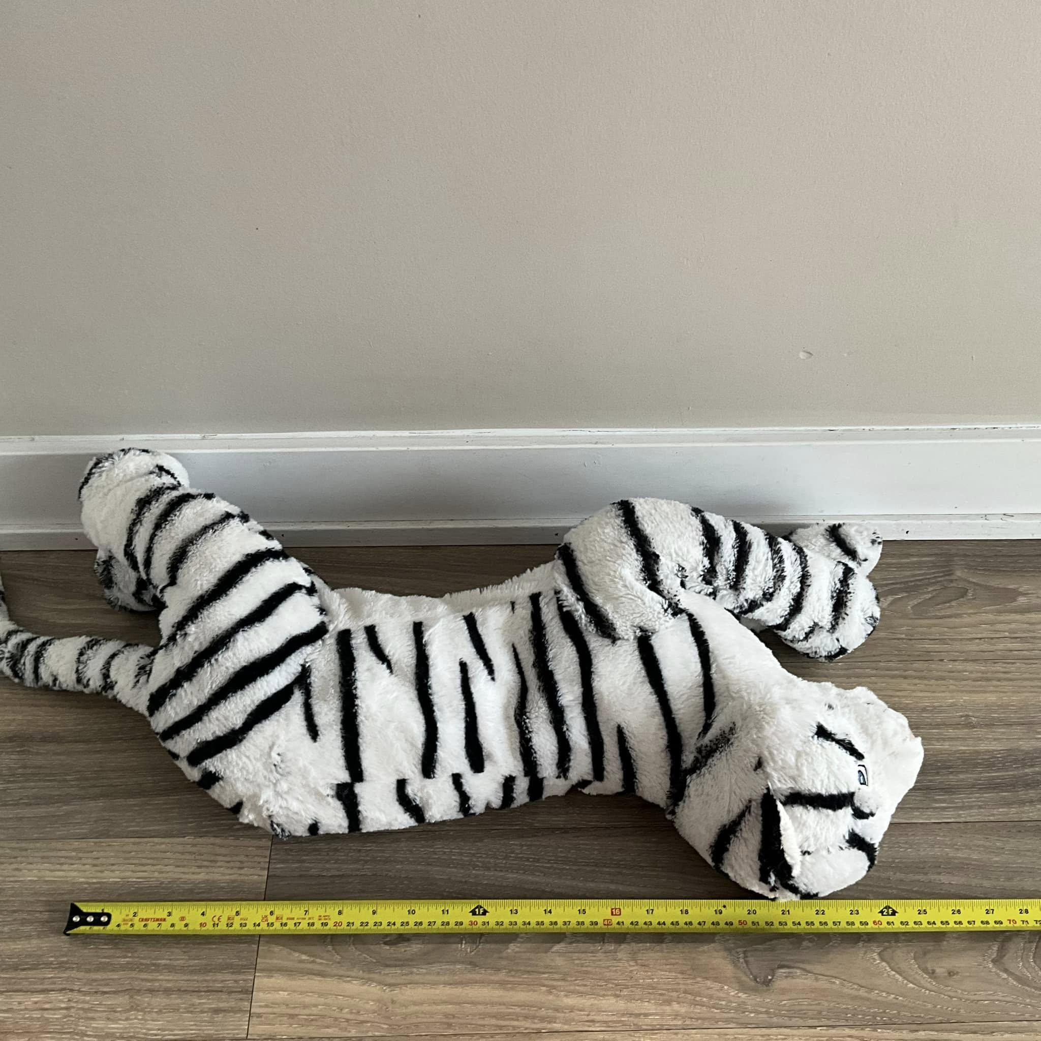 イケア オンスカッド ホワイト シベリア スノータイガー 24インチ