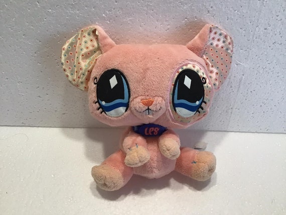 Hasbro Littlest Pet Shop VIP Mouse Plush Stuffed Animal Toy Etsy