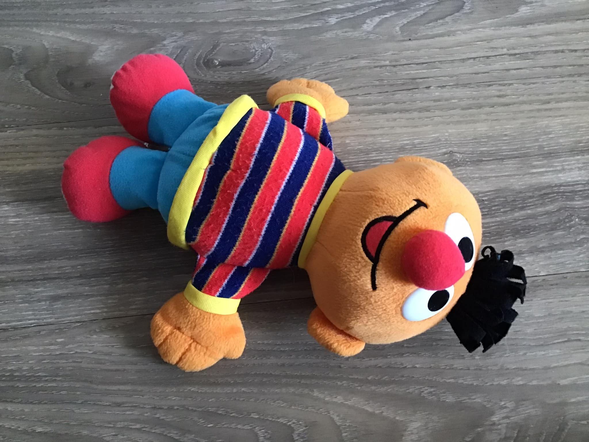PLÜSCHTIERE SESAMSTRASSE, ERNIE und Bert ca 17cm Tyco Vintage Jim