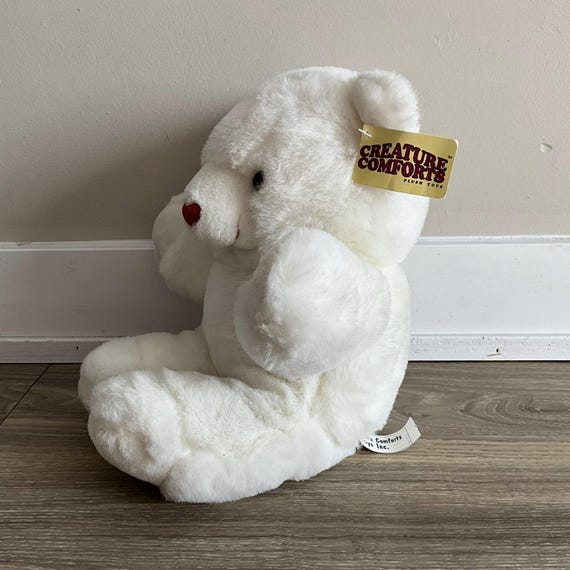 Pantofole Coniglio Bianche Per Orsacchiotto Build-A-Bear – Set Da Notte, 2 Pezzi