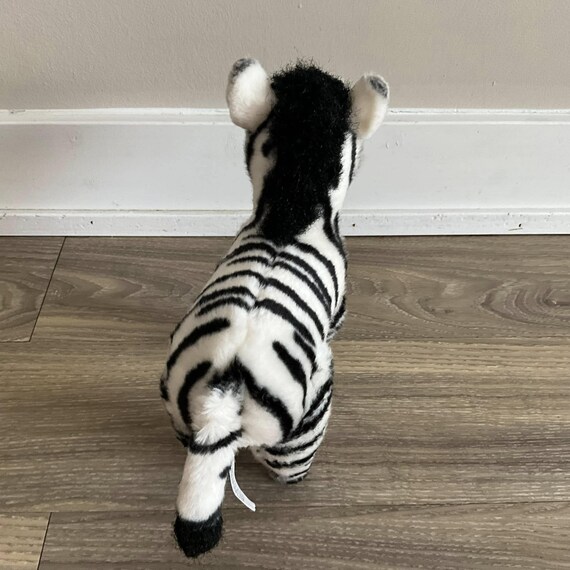 Miyoni ZEBRA Plush Stuffed Animal 9