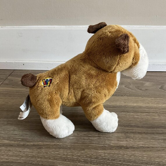 Ganz Webkinz ぬいぐるみ ブルドッグ ブラウン&ホワイト 犬の