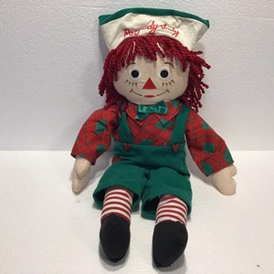 Bambola Raggedy Andy vintage del 1998 da 22 pollici