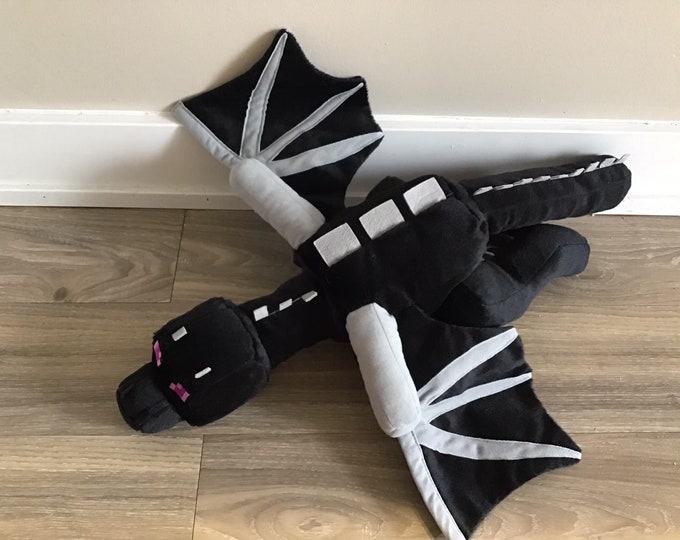 Minecraft Ender Dragon Stuffed Animal Plush Toy 23 - Etsy