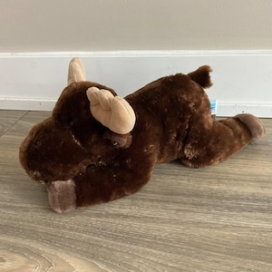 Ontario Parks Canada Moose Brown Stuffed Animal Wildlife Plush