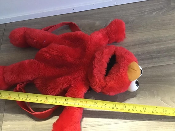 Elmo top plush backpack
