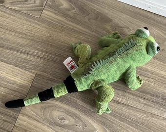 GANZ Webkinz イグアナ ぬいぐるみ トカゲ 爬虫類のぬいぐるみ - Etsy 日本