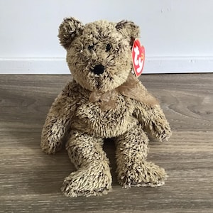 Ty 2001 Beanie Babies Collection Harry the Bear Stuffed Animal Toy Plush 8"
