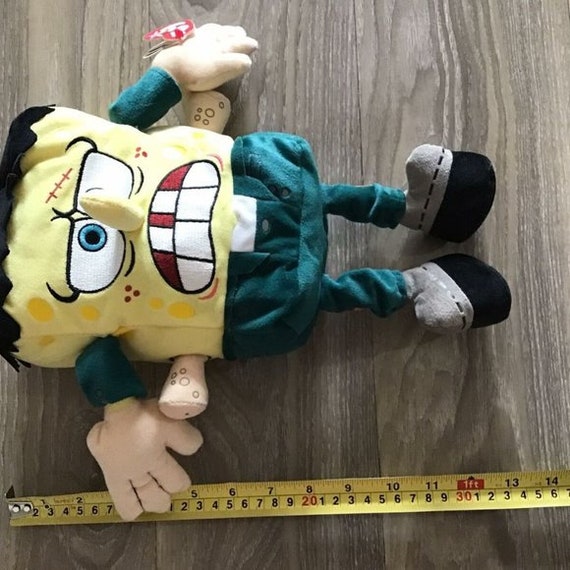 スポンジボブ　Ty ぬいぐるみ　ty Ty SpongeBob 人生最良の日 M スポンジボブ ぬいぐるみ 輸入雑貨/海外