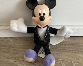 Mickey Mouse Plush 5” Rubber Head Disney