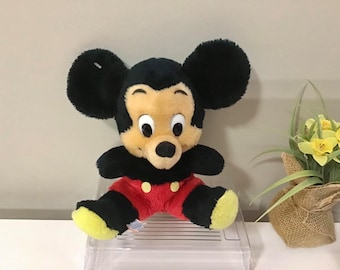 ぬいぐるみ　ミッキー　ハワイ　アンティーク ディズニー、ミッキーマウス、ハワイ、観光客、ぬいぐるみ