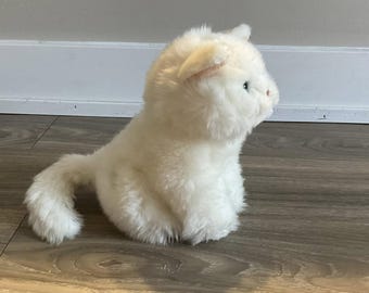 GANZ Webkinz シグネチャー ホワイト ペルシャ猫 ぬいぐるみ 8インチ