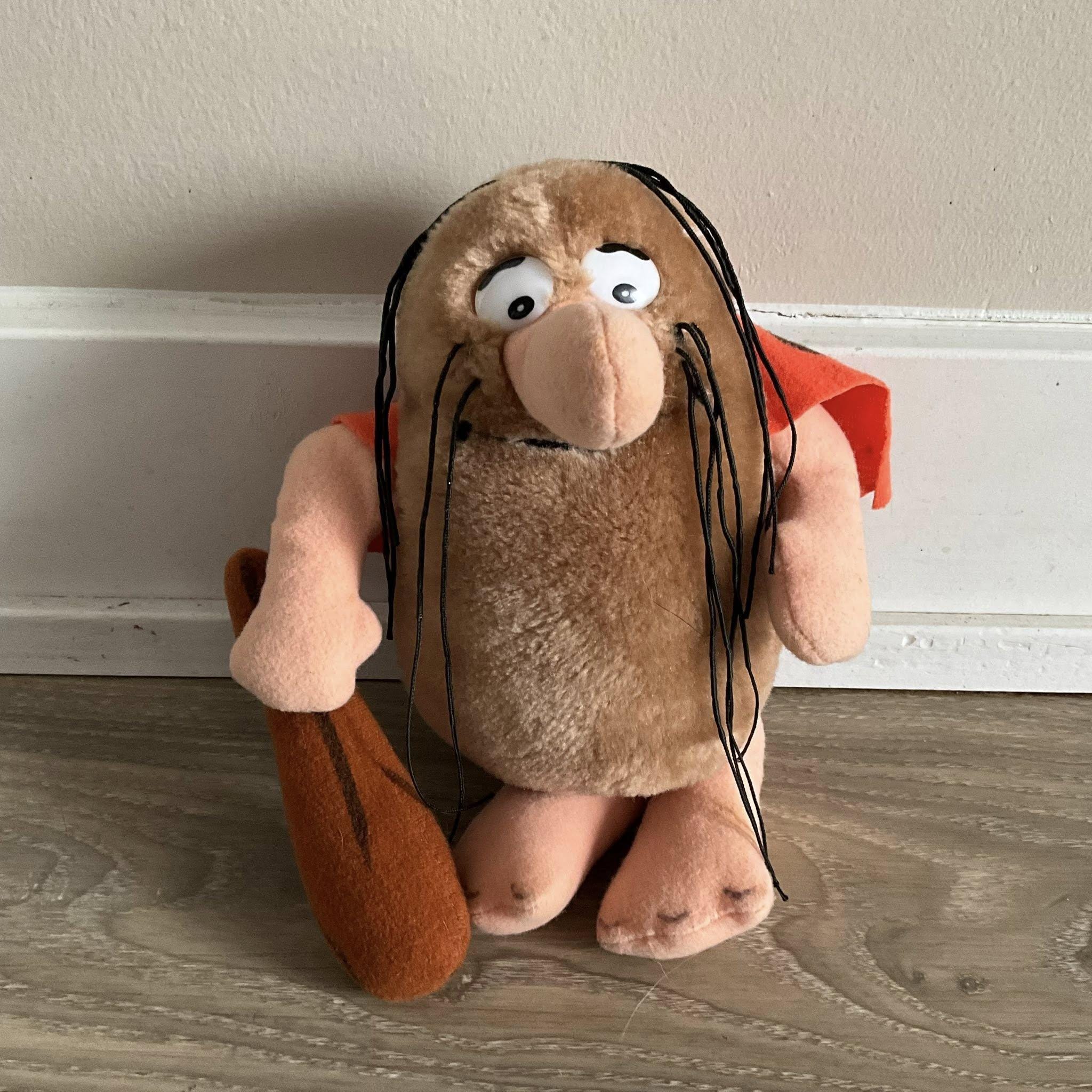 Stuffed Caveman Doll - Etsy