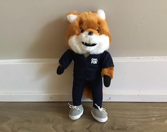 Carfax Fox Stuffed Animal Plush Toy 10"