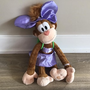 Disney Coco Monkey Plush Lilly stuffed animal 18&quot;