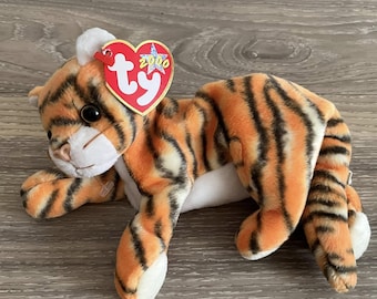 Ty 2000 Beanie Babies India the Tiger knuffel knuffeldier